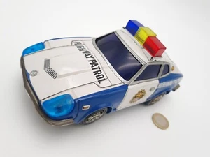 Modern Toys: Blechspielzeug Highway Patrol Polizeiwagen, elektrisch (ungetestet) - Bild 1 von 3