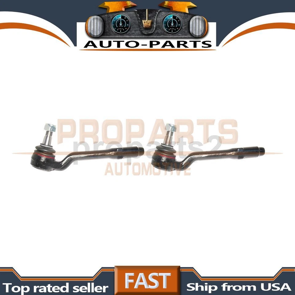 Extremo de barra de amarre de dirección exterior delantera Delphi 2 piezas para BMW X5 2000-2006 Foto 1 de 2