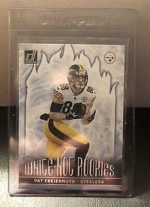 🔥2021 PANINI DONRUSS FOOTBALL PAT FREIERMUTH RC "WHITE HOT ROOKIES"-MINT🔥