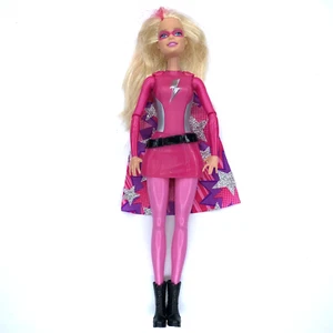 Princess Power Barbie Doll #DHM59 2015 Mattel Pink Sparkle Super Hero Blonde - Picture 1 of 5