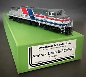 HO Brass Overland OMI Amtrak Dash 8-32BWH #504 - Picture 1 of 12
