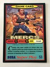 Panini Game Card - SEGA Super Play - Mercs - #53 - Occasion - Français