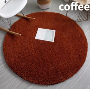 Faux Lamb Wool Floor Mat Rug Carpet Non Slip Living Room Bedroom Home Shaggy - Picture 1 of 23