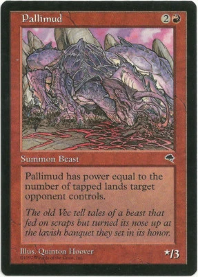 Magic the Gathering x4 Pallimud Tempest Red Rare Creature NM - Image 1 of 2