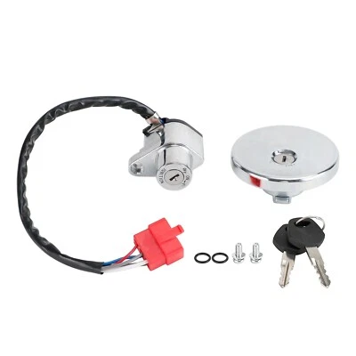 Ignition Switch & Fuel Tank Cap Fits Kawasaki VULCAN 500 LTD EN500C 1996-2000· Foto 1 de 4