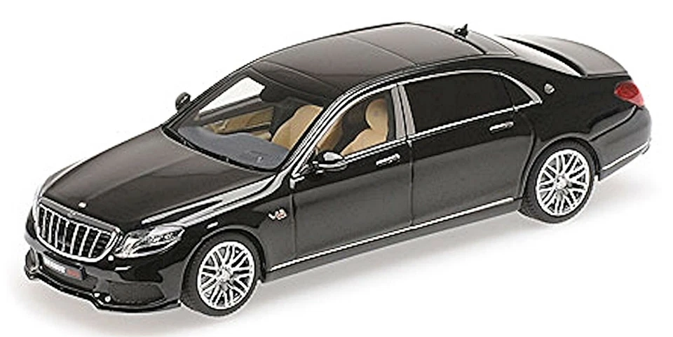 Maybach Brabus 900 Base Mercedes-Benz Maybach S 600 2016 Nero 1:43 Minichamps - Immagine 1 di 4