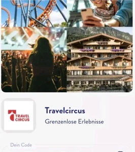 Travelcircus Reisegutschein über 25 € - gültig bis 31.12.2025 - Bild 1 von 3