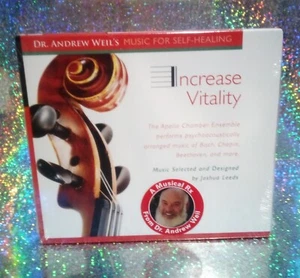 (C7CS) "INCREASE VITALITY: MUSIC FOR SELF-HEALING" CD / NEW IN WRAP / 2006 - Picture 1 of 9