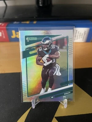 2021 DONRUSS NO NAME #109 MILES SANDERS PHILADELPHIA EAGLES - Image 1 of 2
