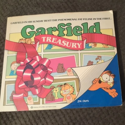 Garfield Treasury - Garfield In His Sunday Best! By: Jim Davis - 1982 Paperback - Image 1 of 4