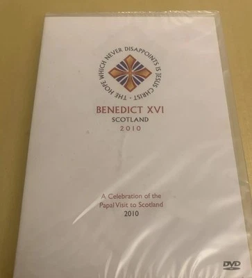 The Pope Benedict XVI DVD Scotland 2010 Papal Visit Catholic Church Religion  - Image 1 of 4