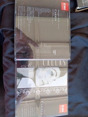 CARMEN Complete BIZET Maria Callas 2 CD Set LIKE NEW  BRAND NEW CASE W Libretto  Foto 1 de 3