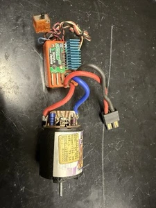 RC Novak Cyclone TC ESC And Trinity D4 Copperhead Motor 10x2 (Works Great) - Picture 1 of 3