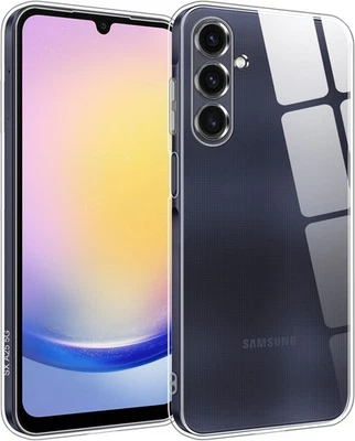 Funda Transparente Antigolpes Protectora Delgada Cubierta para Samsung Galaxy A25 5G Foto 1 de 2