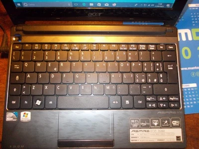 MINI PC Acer Aspire One d260 250gb hdd 2gb ram PORTATILE  NETBOOK 10,1" - Immagine 1 di 4