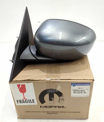 Nuevo espejo retrovisor de puerta original Mopar 2006-2010 Dodge 300 Magnum Charger gris PA4 LH Foto 1 de 4