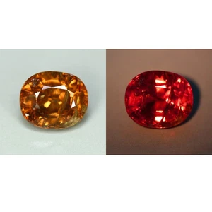 2.23 Cts_Extraordinary Change_100 % Natural Color Change Garnet_Srilanka - Imagen 1 de 5