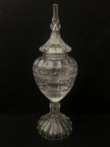 Marquis by Waterford 40035951 Finley 21.5" Finley Crystal Ginger Jar w/ Lid - Picture 1 of 4