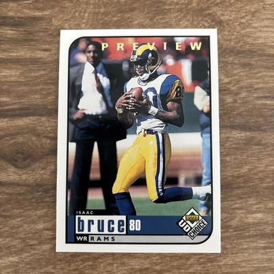 1998 Upper Deck UD Choice - Isaac Bruce #151 - Image 1 of 2