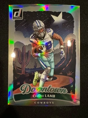 JUMBO 2025 Donruss Jumbo Downtown CeeDee Lamb Cowboys OVERSIZED - Image 1 of 2
