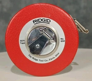 Ridgid Tools 50 Foot Tape Measure No.650   - Picture 1 of 3