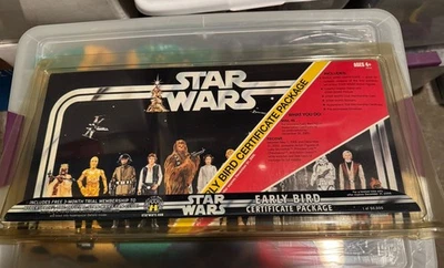 Paquete certificado Star Wars Early Bird Fan Club Hasbro 2005 Foto 1 de 2