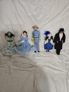 5er Set Sammlerpuppen 1989 Vom Winde verweht - Bild 1 von 18