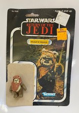 1983 Star Wars Return Of The Jedi Wicket  W Warrick  Ewok With 77 Back Card