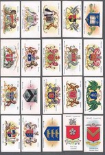 1903 Wills’s Cigarettes Borough Arms Tobacco Cards Complete Set of 50