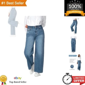 High Waist Baggy Boyfriend Jeans for Women - Chic & Functional Denim Design - Picture 1 of 8