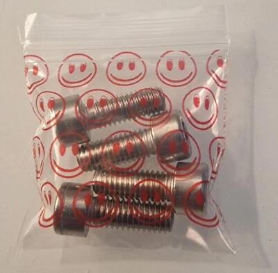 Audi A2 2000-2005 ABS Sensor Bolts Front  Rear Stainless Steel Upgrade N01474011 - Image 1 of 3