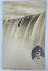 Real Photo Postcard Bobby Leach’s Plunge Over Niagara Falls In Barrel July 1911