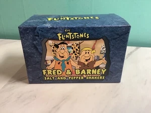Flintstones Fred & Barney Salt And Pepper Shakers - Loot Crate Exclusive - Picture 1 of 6