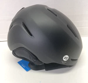 GIRO : SPUR : MATTE BLACK : XS Youth Snowboarding Helmet Sports NEW - Picture 1 of 5