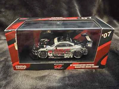 1:43 Ebbro 43908 Lexus SC430 2007 Super GT Series GT500 T. Takagi/Y. Tachikawa - Image 1 of 4