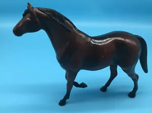Cavallo vintage Hartland Plastic Inc marrone e nero - Foto 1 di 7