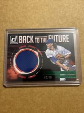 2016 Donruss Back to the Future Materials Green #BFJS Jeff Samardzija /49