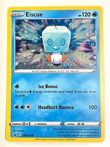 Eiscue SWSH128 Black Star Promo w/ SWIRL Evolving Skies - Pokemon - Near Mint NM - Picture 1 of 8