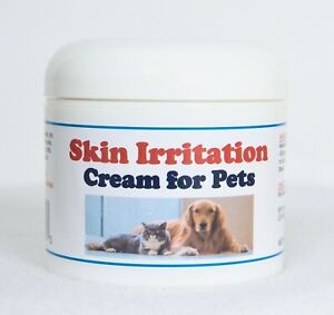 SKIN IRRITATION CREAM FOR PETS (4 Oz- Made in USA) Dogs and cats