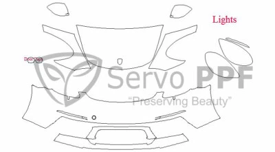 Precut 3M PRO Series Clear Bra Kit for 17+ Porsche Cayman 718 - Image 1 of 4