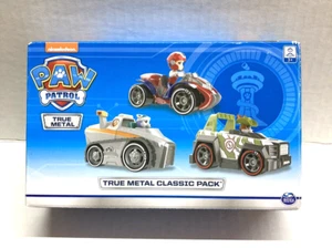 Paw Patrol True Metal Classic Pack - 3 Fahrzeuge mit Figuren - ungeöffnet Neu in OVP - Bild 1 von 3