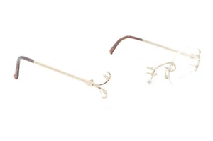 Neu Original Christian Dior CD 3504 40A Austria 80er Gold Metall Brille Brillengestell - Bild 1 von 6