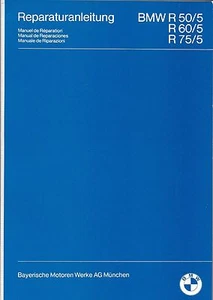 BMW Workshop Manual / Workshop Repair Manual R 75 50 60 /5; R75/5 R60 R50 New - Picture 1 of 1
