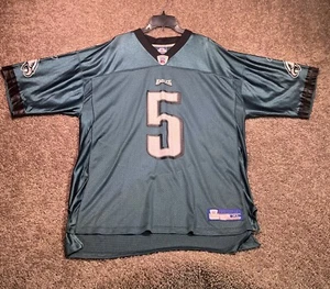 RARE DONOVAN MCNABB #5 Eagles FOOTBALL JERSEY SIZE XL Reebok NFL Equipment - Picture 1 of 10