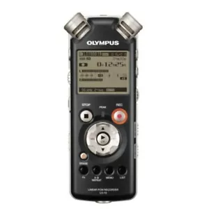 Olympus Ls-10 Linear Pcm Voice Recorder Black - Picture 1 of 1