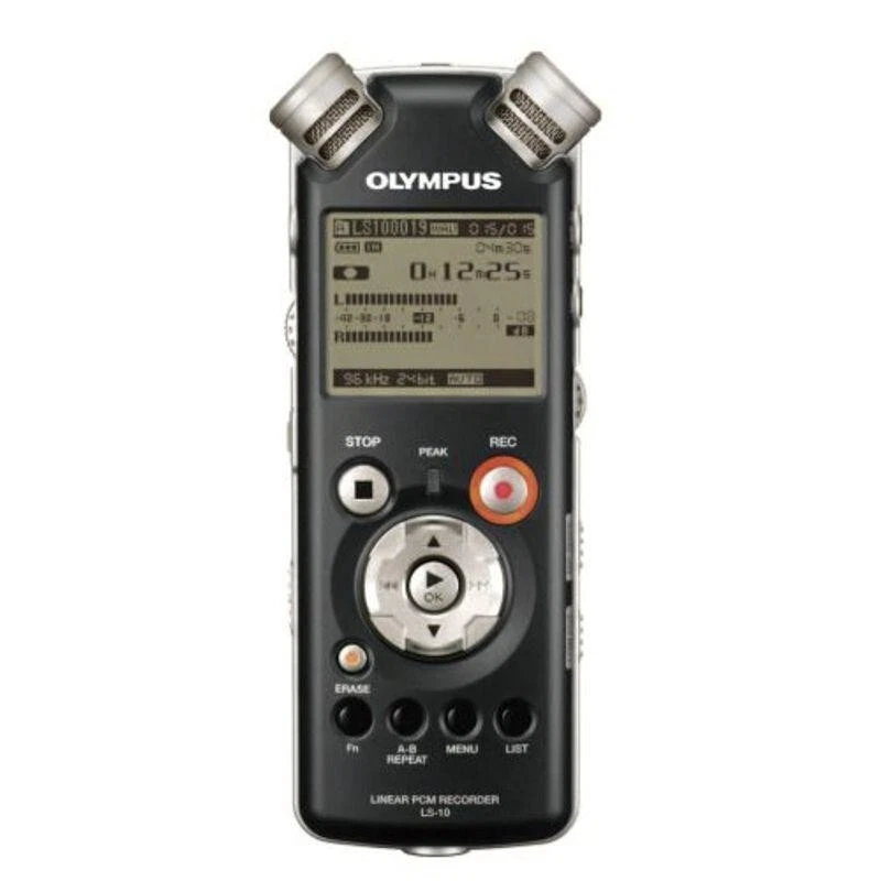 Olympus Ls-10 Linear Pcm Voice Recorder Black - Image 1 of 1