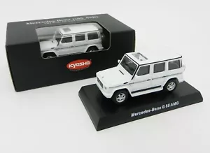 1:64 KYOSHO *WHITE* Mercedes-Benz G55 AMG *DIECAST* NIB! - Picture 1 of 3