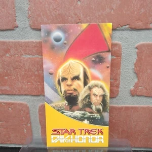 1997 Pocket Books Paramount Pictures Star Trek Day of Honor Bookmark  - Picture 1 of 2