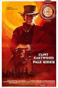 PALE RIDER 1985 80s EASTWOOD ORIGINAL OFFICIAL CINEMA MOVIE PRINT PREMIUM POSTER - Imagen 1 de 6
