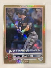 2022 Topps Series 1 Bobby Dalbec #7 Gold Foil Boston Red Sox Future Stars SP